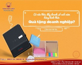 Có nên thúc đẩy doanh số cuối năm bằng hình thức quà tặng doanh nghiệp?