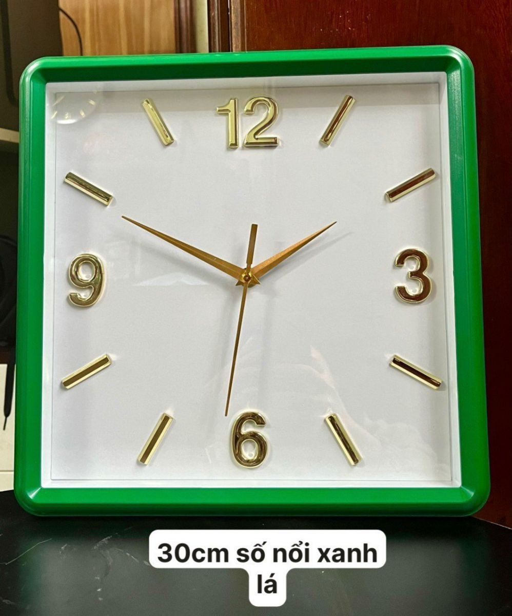 Đồng hồ treo tường in logo làm quà tặng