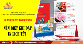 ✅ Dịch vụ in ấn - Cung Cấp Lịch Tết Giá Rẻ Cho Công Ty Tại Hải Dương