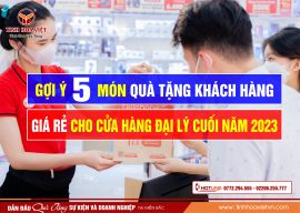 Top 5 món quà tặng khách hàng giá rẻ cuối năm 2023 