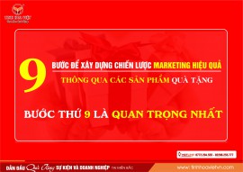 9 Bước để Ceo Xây Dựng Chiến Lược Marketing Quà Tặng Thành Công