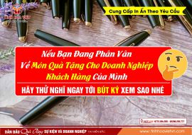 Cung Cấp Bút Ký Quà Tặng Doanh Nghiệp Giá Tốt