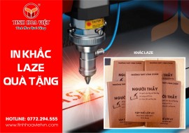 In Khắc Lazer Gốm Sứ, Sổ Da, Thủy Tinh Quà Tặng Doanh Nghiệp