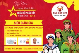 Tinh Hoa Việt Nhiệt Liệt Chào Mừng 22.12 Ngày Thành Lập Quân Đội Nhân Dân Việt Nam